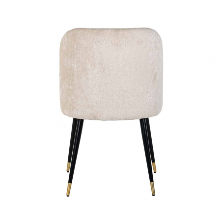 Scaun Alicia chenille alb ignifugat (FR-Bergen 900 chenille alb), S4547 FR WHITE CHENILLE - Richmond Interiors [2]