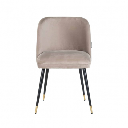 Scaun Alicia kaki catifea catifelată ignifugată (FR-Quartz 903 Khaki), S4547 FR KHAKI VELVET - Richmond Interiors [3]