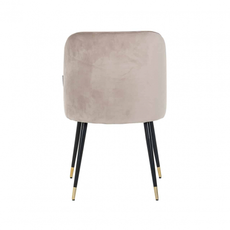 Scaun Alicia kaki catifea catifelată ignifugată (FR-Quartz 903 Khaki), S4547 FR KHAKI VELVET - Richmond Interiors [2]
