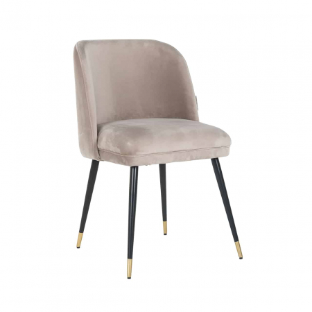 Produse - Scaun Alicia kaki catifea catifelată ignifugată (FR-Quartz 903 Khaki), S4547 FR KHAKI VELVET - Richmond Interiors