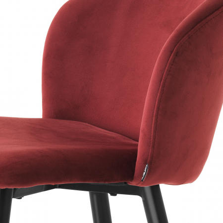   Scaun de bar Volante savona catifea albastru închis 115739 EICHHOLTZ [9]