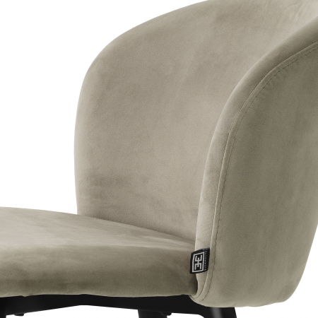   Scaun de bar Volante savona catifea albastru închis 115734 EICHHOLTZ [14]