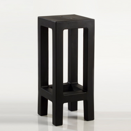Scaun bar patrat pt. gradina/terasa Jut 30x30x72 cm, polipropilena, design minimalist, 44412 - Vondom [1]