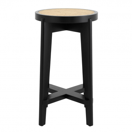   Scaun de bar Dareau negru clasic 114382 EICHHOLTZ [1]