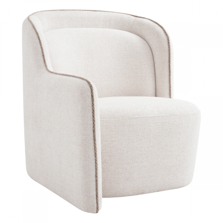   Scaun Barieră Stânga lyssa alb off-white 117958 EICHHOLTZ [2]