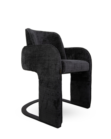 Produse - Scaun Bora 63x61x84 cm, Negru - MaMaison