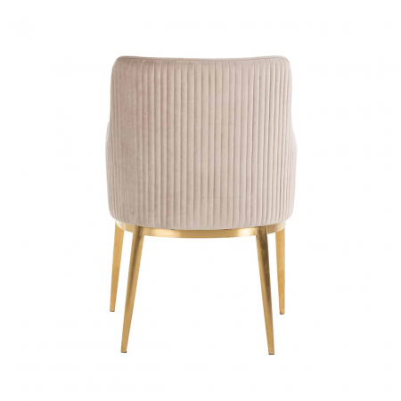 Scaun Breeze catifea kaki / auriu periat ignifugat (FR-Quartz 903 Khaki), S4525 FR KHAKI VELVET - Richmond Interiors [2]