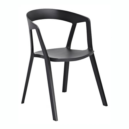 Scaun cantina design Kamal polipropilena, 210-APP.WHITE - King [1]