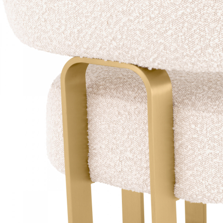   Scaun Capricorn bouclé crem 116759 EICHHOLTZ [5]