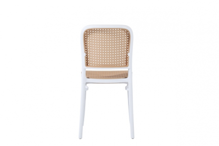 Scaun Country Rustic- Alb/Negru, KH010100231 - King [7]