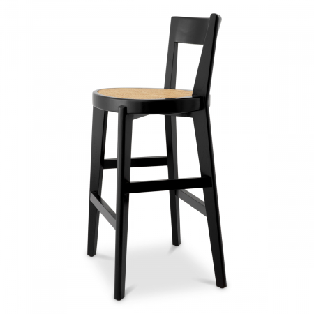   Scaun de bar Alvear finisaj negru clasic 118374 EICHHOLTZ [3]