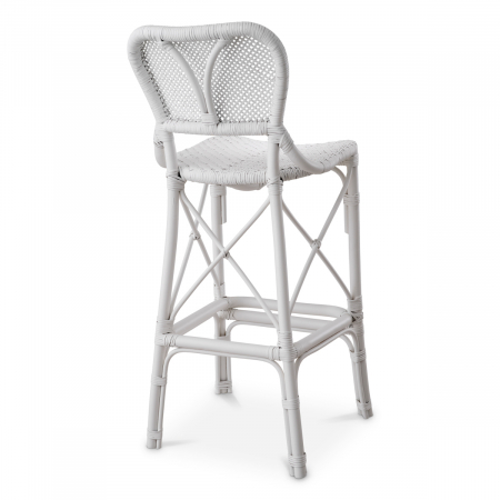   Scaun de bar Colony alb mat 118059 EICHHOLTZ [2]