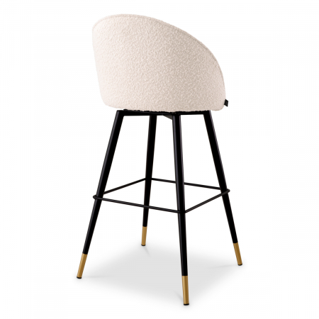   Scaun de bar Cooper bouclé crem set de 2 117900 EICHHOLTZ [3]