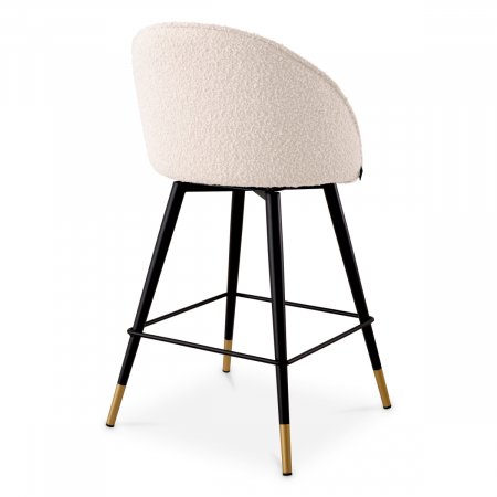   Scaun de bar Cooper bouclé crem set de 2 117901 EICHHOLTZ [3]