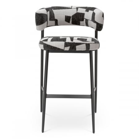   Scaun de bar Folsom brooklyn negru 119217 EICHHOLTZ [1]