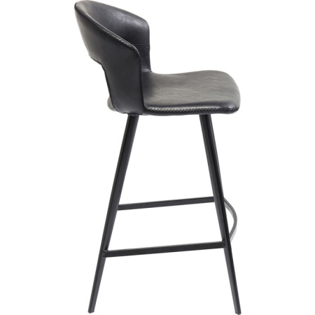 Scaun de Bar Reunion 53x53x90,5 cm, Negru - Kare Design [1]