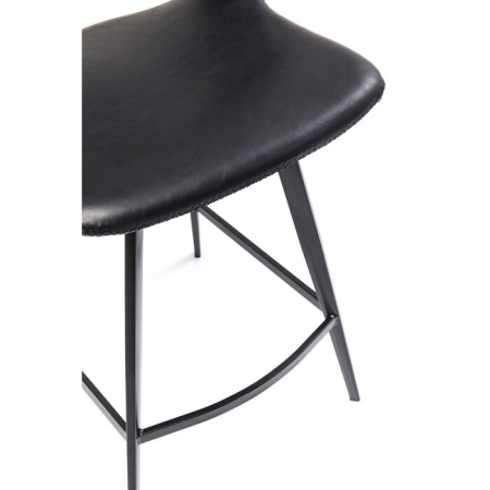 Scaun de Bar Reunion 53x53x90,5 cm, Negru - Kare Design [4]