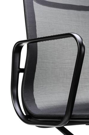 Scaun de Birou Aeron Premium, Aluminiu Negru Satinat - King Home [4]