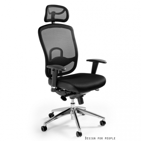 Scaune High end - Scaun de birou ajustabil Vip diverse culori, spatar si tetiera tip mesh, W-80-4 - Unique