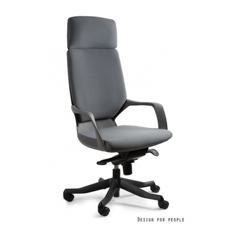 Scaun de birou Apollo, tapiterie personalizabila, baza si spatar plastic negru, inaltime reglabila, W-909-B-BL402 - Unique [3]