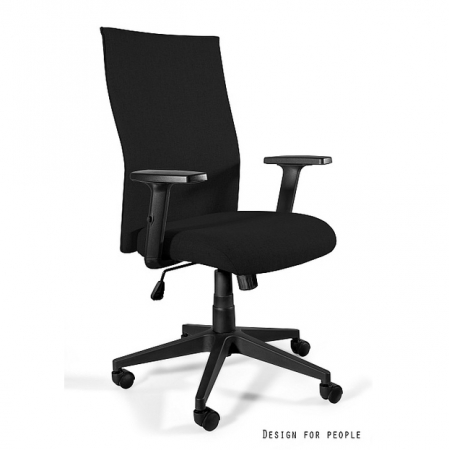 Scaune de birou - Scaun de birou Black on Black PLUS tapiterie material textil diverse culori, cotiere plastic, baza plastic, inaltime reglabila, W-93A-P-LF-26 - Unique