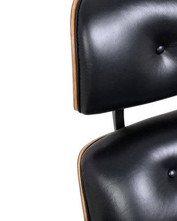 Scaun de Birou Lounge Automatic 88x86x110 cm, Piele Negru - King Home [7]