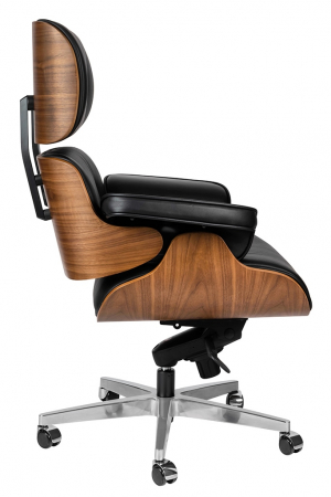 Scaun de Birou Lounge Gubernator Big, Oțel Negru - King Home [2]