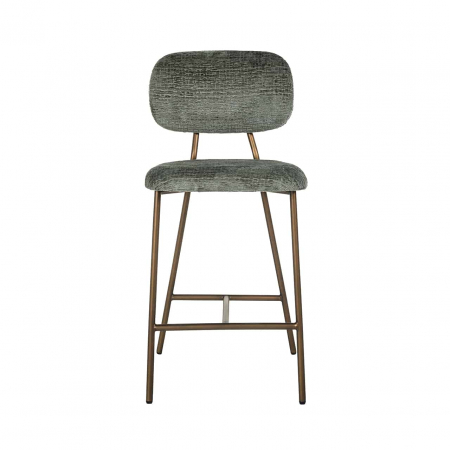 Scaun de birou Xenia thyme fusion / picioare aurite (Fusion thyme 206), S4522 THYME FUSION - Richmond Interiors [3]