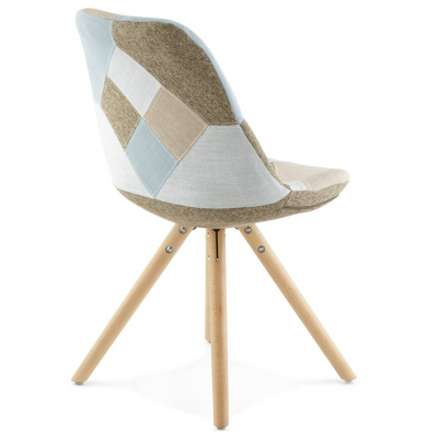 Scaun de design BOHEMY petice in stil scandinav material textil / lemn, CH01230DI - Kokoon [3]