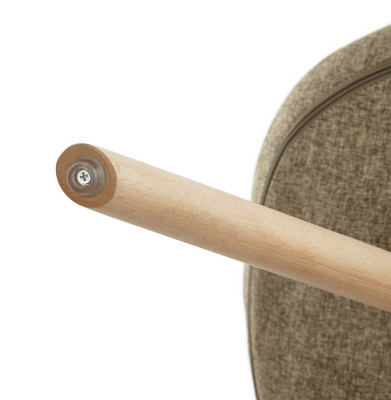 Scaun de design BOHEMY petice in stil scandinav material textil / lemn, CH01230DI - Kokoon [12]