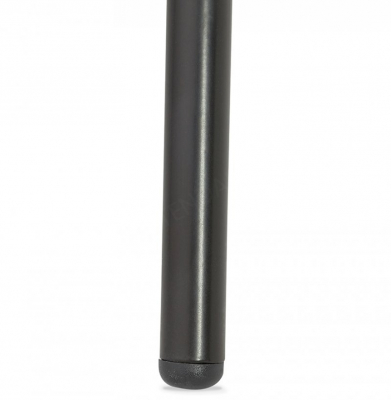 Scaun de design negru Fyfe picioare negre otel / polipropilena / piele, CH01620BL - Kokoon [6]