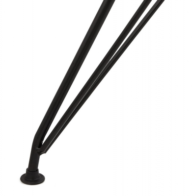Scaun de design negru UMELA polipropilena / picioare negre metal, AC01480BL - Kokoon [11]