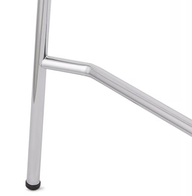 Scaun bar lemn curbat nuc Cobe II, design premium, picioare subtiri metal crom, BS01250WA - Kokoon [8]