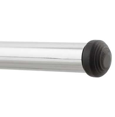 Scaun inalt bar lemn natur curbat Cobe Premium, picioare subtiri metal crom, BS01230NA - Kokoon [12]