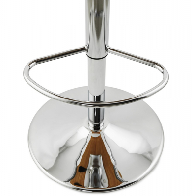 Scaun bar lemn indoit Madeira Premium, finisaj natur, picior metal crom inaltime reglabila, BS00920NA - Kokoon [13]
