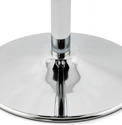 Scaun bar negru lemn indoit Madeira Premium, inaltime reglabila, picior metal crom, BS00910BL - Kokoon [12]