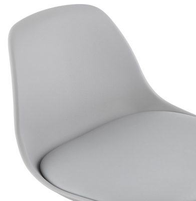 Scaun de design pentru bar reglabil SUKI gri / crom, BS01320GRGR - Kokoon [6]