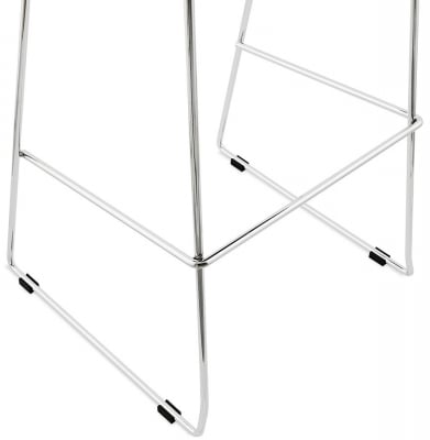 Scaun de design pentru bar RENY modern negru / crom / polipropilena, BS01140BL - Kokoon [9]