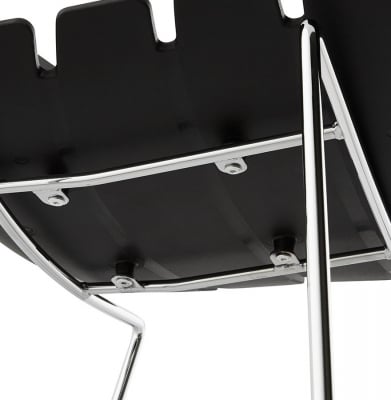 Scaun de design pentru bar RENY modern negru / crom / polipropilena, BS01140BL - Kokoon [7]