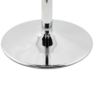 Scaun bar negru mat lemn curbat Santana Premium, picior metal crom, BS00940BL - Kokoon [12]