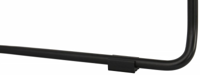 Scaun inalt bar gri Slade II design premium, polipropilena, picioare negre otel, BS02130GRBL - Kokoon [8]