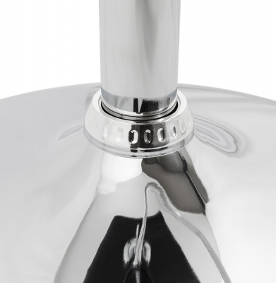 Scaun bar negru piele ecologica Soho inaltime reglabila, picior metal crom, BS00010BL - Kokoon [14]