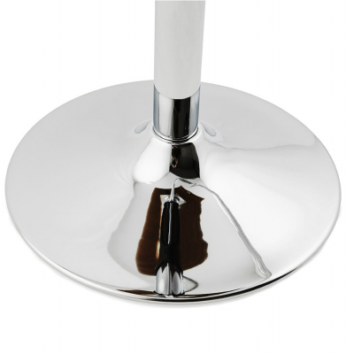 Scaun bar lux lemn curbat nuc Valnot, spatar jos, inaltime reglabila, picior crom, BS00950WA - Kokoon [11]