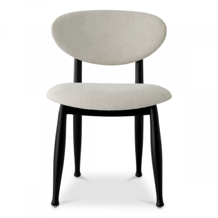   Scaun de dining Allston finisaj negru clasic sentier crem 119260 EICHHOLTZ [2]