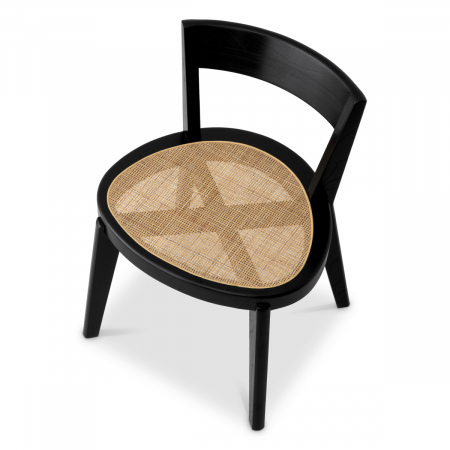   Scaun de dining Alvear finisaj negru clasic 118048 EICHHOLTZ [4]