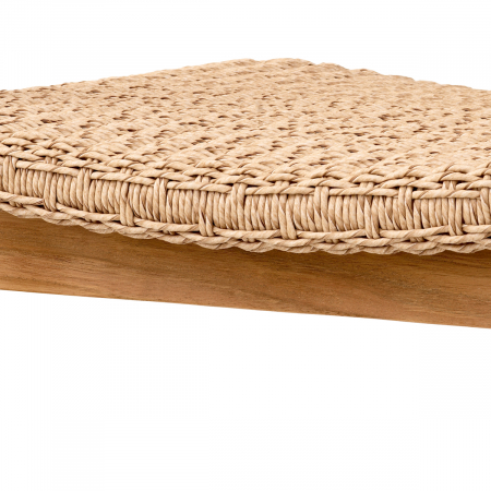   Scaun de dining exterior Donato din tec natural cu rattan artificial 117419 EICHHOLTZ [7]