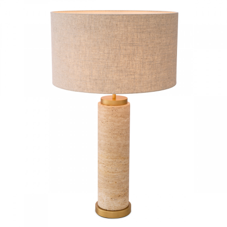   Lampă de masă Lxry travertin inclus abajur 116918 EICHHOLTZ [3]
