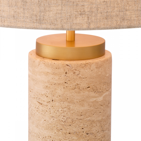   Lampă de masă Lxry travertin inclus abajur 116918 EICHHOLTZ [4]