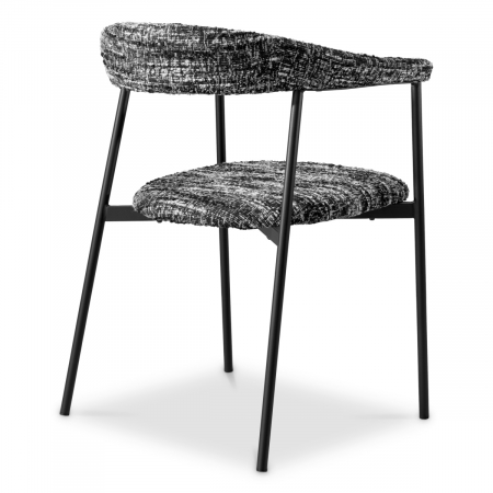   Scaun de dining Julio bouclé sonata negru set de 2 118713 EICHHOLTZ [5]