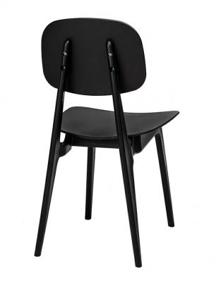 Scaun design Basic stil clasic, polipropilena, 8611.BLACK - King [1]
